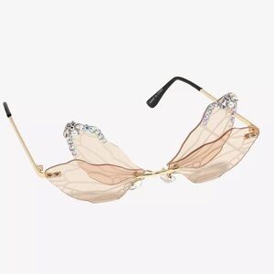 ✨ DRAGONFLY RHINESTONE WINGS SUNGLASSES ✨